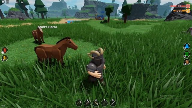 Taming A Horse ? [Roblox Survival Game] смотреть онлайн