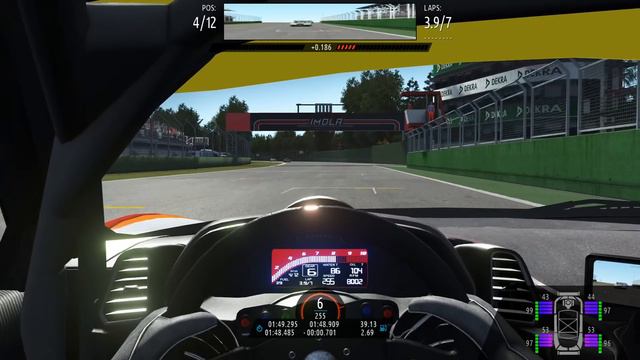 Free GT3 Mod for rFactor 2 by Apex Modding (Race at Imola) смотреть онлайн