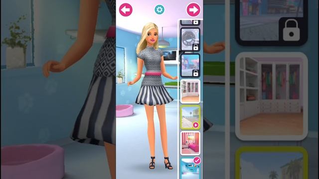 Barbie Fashion Closet | Dressing Up Game for Girls| Fun Game for kids| смотреть онлайн