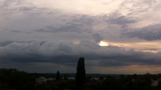 Тучи над Доном. Павловск. Clouds over the river Don in Pavlovsk. Timelapse 2016/05/18 18:54:09 смотреть онлайн