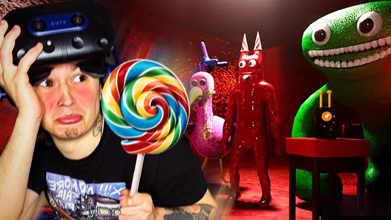 ЗАСТРЯЛ В ДЕТСКОМ САДУ В VR! (Garten Of Banban VR)