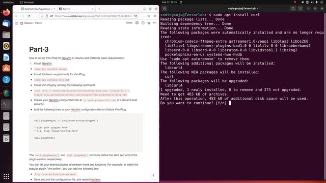 How to install curl on Ubuntu | Neovim Setup for Competitive Programming | Part 4 смотреть онлайн