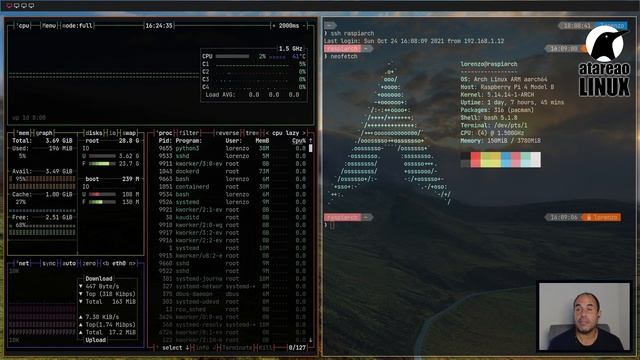 327 - Alpine y Arch en la Raspberry смотреть онлайн