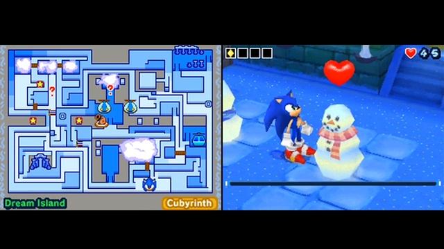 Mario & Sonic at the Olympic Winter Games (DS) [Part 4: Cubyrinth] (No Commentary) смотреть онлайн