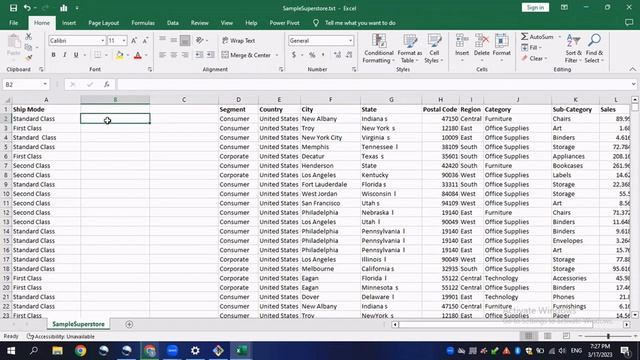 Excel Lesson #10 - Data cleaning in Excel Part 1 смотреть онлайн