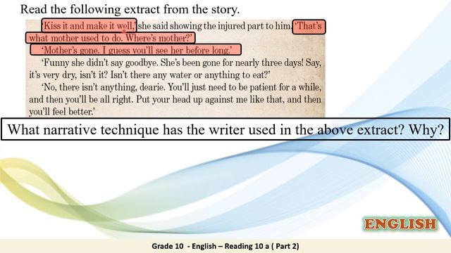 Grade 10 English Reading 10a part 2+ Vocabulary смотреть онлайн