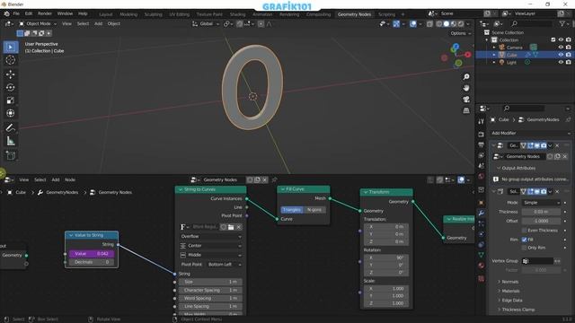 Blender Geometry Nodes - Basit Sayaç Oluşturun смотреть онлайн