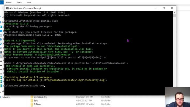 Windows Package Manager | Using and Installing Chocolatey смотреть онлайн