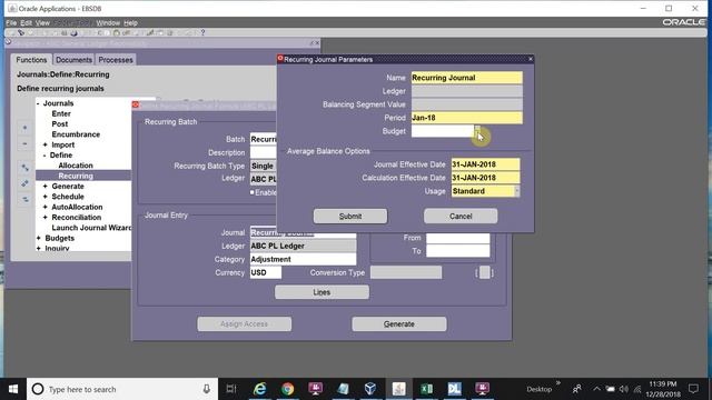 EBS Training Recurring Journal in Oracle R12 - Part 16 смотреть онлайн