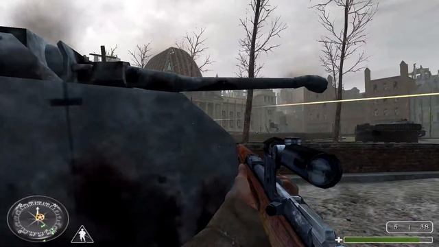 Советская кампания Call of Duty #6 "Рейхстаг. Финал" смотреть онлайн