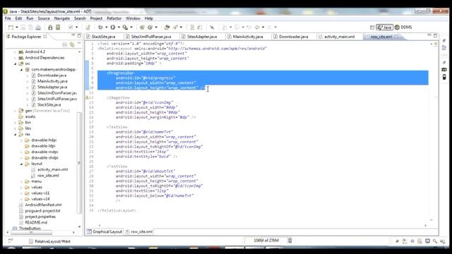 Android Programming Tutorial - How to parse XML data into a ListView смотреть онлайн