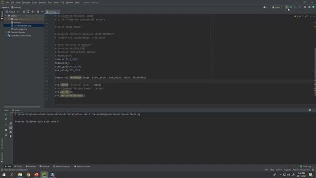 OpenCV Python Tutorial #12 | Drawing a Rectangle смотреть онлайн