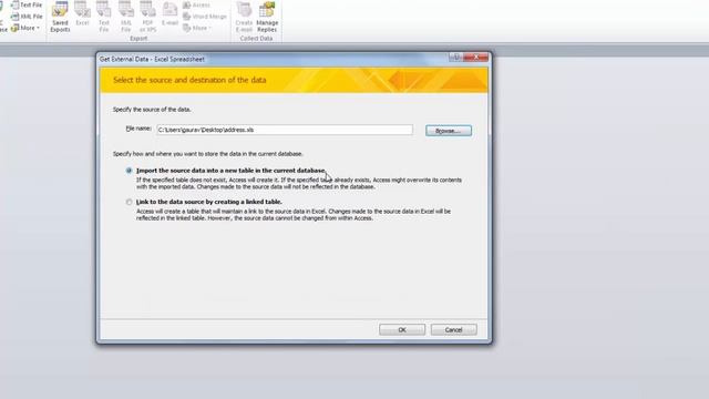 Convert Excel Spreadsheet to MS Access Database смотреть онлайн