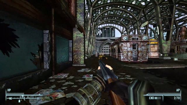 Fallout 3: Heavily Modified pt 2 - Exploring Grayditch, Marigold Station & Falls Church смотреть онлайн