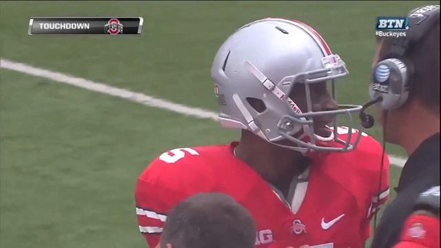 Braxton Miller 65-yd TD run vs. Miami-OH (9-1-12) смотреть онлайн
