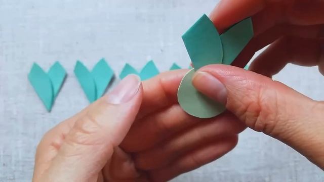 DIY Tiny Paper Flower Origami For Scrapbooking, For Home Decor And Wall Decoration  AlenaAn Craft