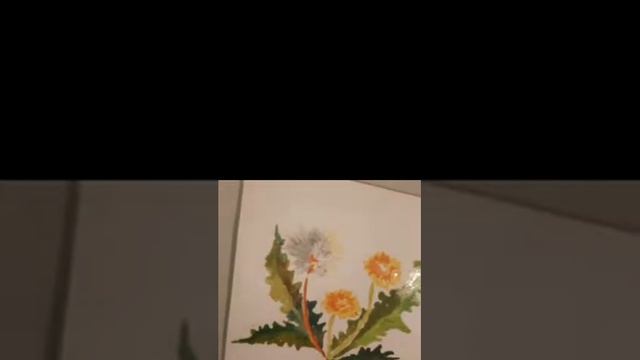 Мастер-класс «Одуванчики акварелью и солью». Художник Анастасия Трощенкова смотреть онлайн