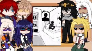 ? Lov + pro heroes react to Season 6 Middle school Deku | Gacha Club | MHA react  Compilation