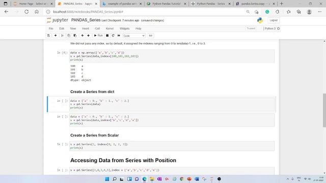 2.Pandas Series-Tutorial 2 смотреть онлайн
