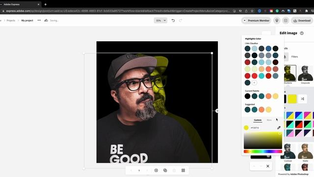 Color Your World: How to Create the Perfect Profile Silhouette with Adobe Express смотреть онлайн