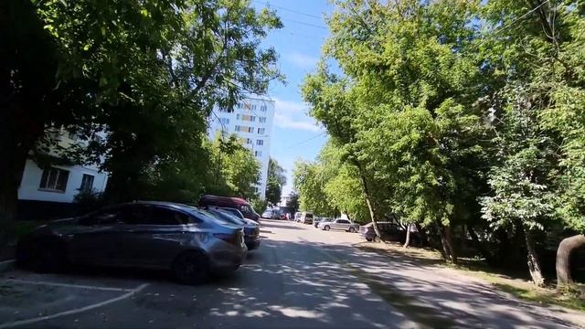 4 августа 2023г. Жаркий день в городе Щербинка, Москва смотреть онлайн