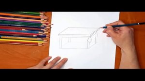 Как нарисовать стол. Онлайн-школа рисования "Малевашки"