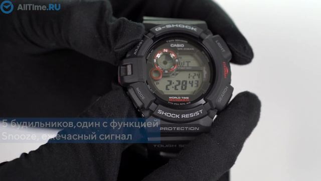 Обзор часов Casio G-SHOCK G-9300-1E. Японские наручные часы. Alltime