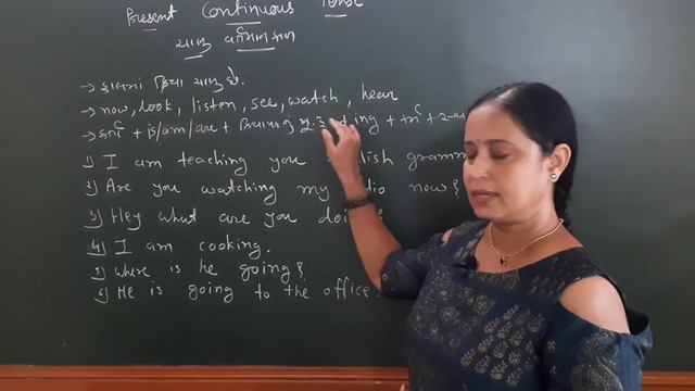 Learn English Grammar 4- Tenses ll Present Continuous Tense ll D.S Shah's Tips смотреть онлайн