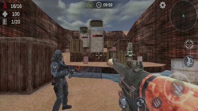 Zombie 3D Gun Shooter Real Survival Warfare Part 18 ZOMBIE TOWER Stage Gameplay Walkthrough Android смотреть онлайн
