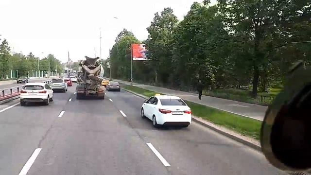 17 Мая 2018 г/РХ. Попытка выезда из Москвы от ул. Дмитрия Ульянова на Ленинградский проспект. смотреть онлайн