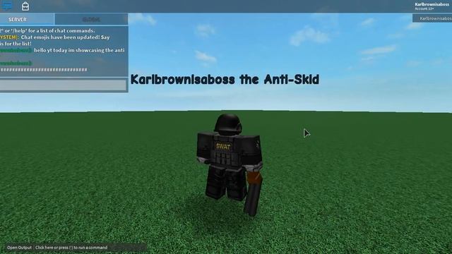 Roblox Anti Skid V2 Script смотреть онлайн