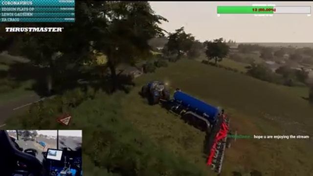 fs19 back to work on meadowgrove farm open server with triple screens смотреть онлайн