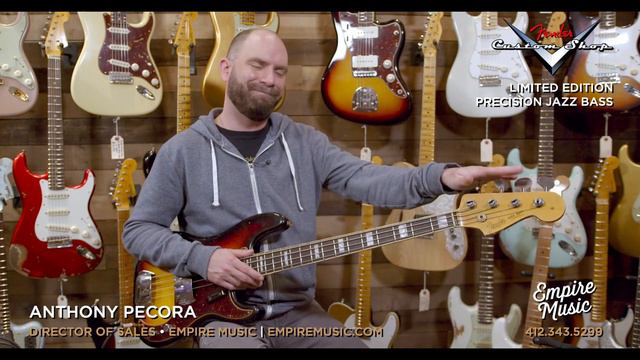 Fender Custom Shop Limited Edition Precision Jazz Bass - EMPIRE MUSIC смотреть онлайн