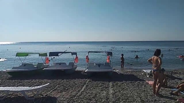 18.8.2020. Море , Коктебель , утро смотреть онлайн