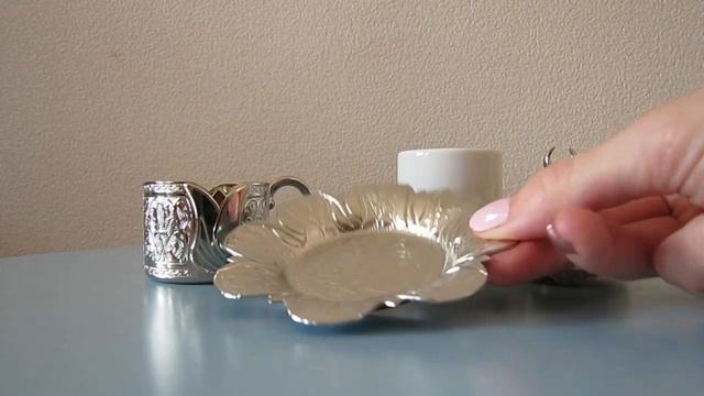 Чашка для кофе Серебристый тюльпан/ Гранд Базар в Киеве смотреть онлайн