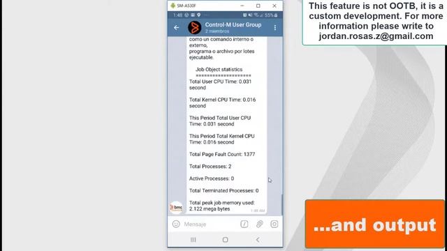 Control-M Bot for Telegram смотреть онлайн