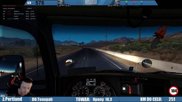American Truck Simulator MP ? ??Jakaś Traska? ??? #nażywo #ets2 смотреть онлайн