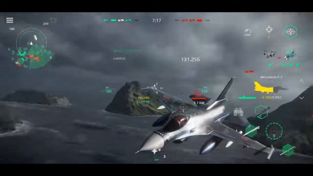 Modern Warships: Mitsubishi F-2 Strike Fighter смотреть онлайн