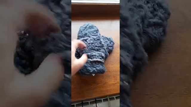 Варежки из каракуля графит смотреть онлайн