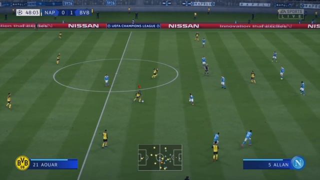 FIFA 20 CARRIÈRE MANAGER DORTMUND #13 : LIGUE DES CHAMPIONS CONTRE NAPLES ( Dispositif Spécial )