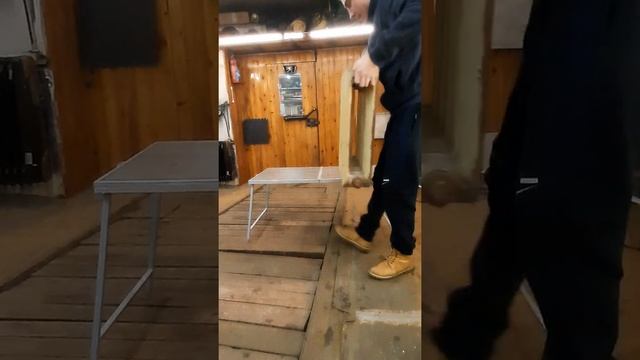 тест драйв раскладного самодельного столика смотреть онлайн