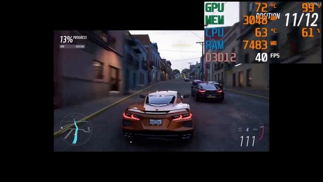 Forza Horizon 5 | GTX 1050 TI 4GB | Ryzen 5 1600 AE | 8 GB RAM | benchmark at 1080p смотреть онлайн