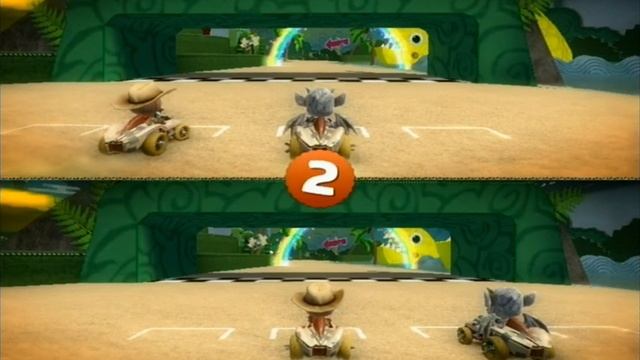 Little Big Planet Karting-ИГРА НА ДВОИХ смотреть онлайн