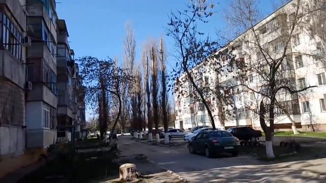 Крым 2019, Красноперекопск, изменения в городе 8, 10 микрорайон. Реконструкция дворовых территорий. смотреть онлайн