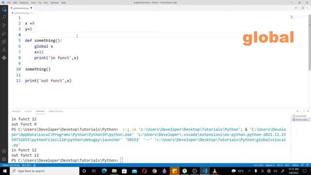 Python Tutorial for Beginners [URDU/HINDI] - #21 Global and local variable in Python смотреть онлайн