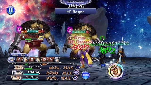 DFFOO [GL] Dimension End Transcendence 9 - Middle Node (Galuf, Kadaj, Emperor) смотреть онлайн