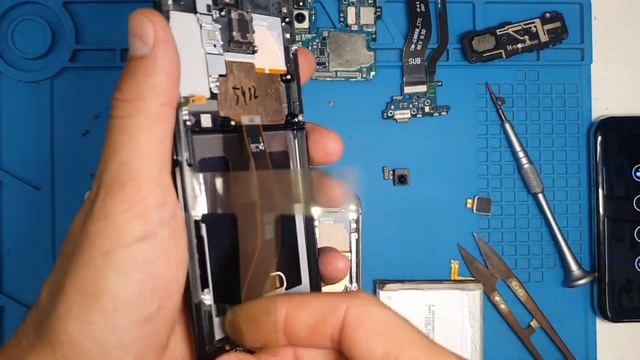 Замена дисплея Samsung s20 plus | Замена задней крышки | Замена стекла камеры | смотреть онлайн