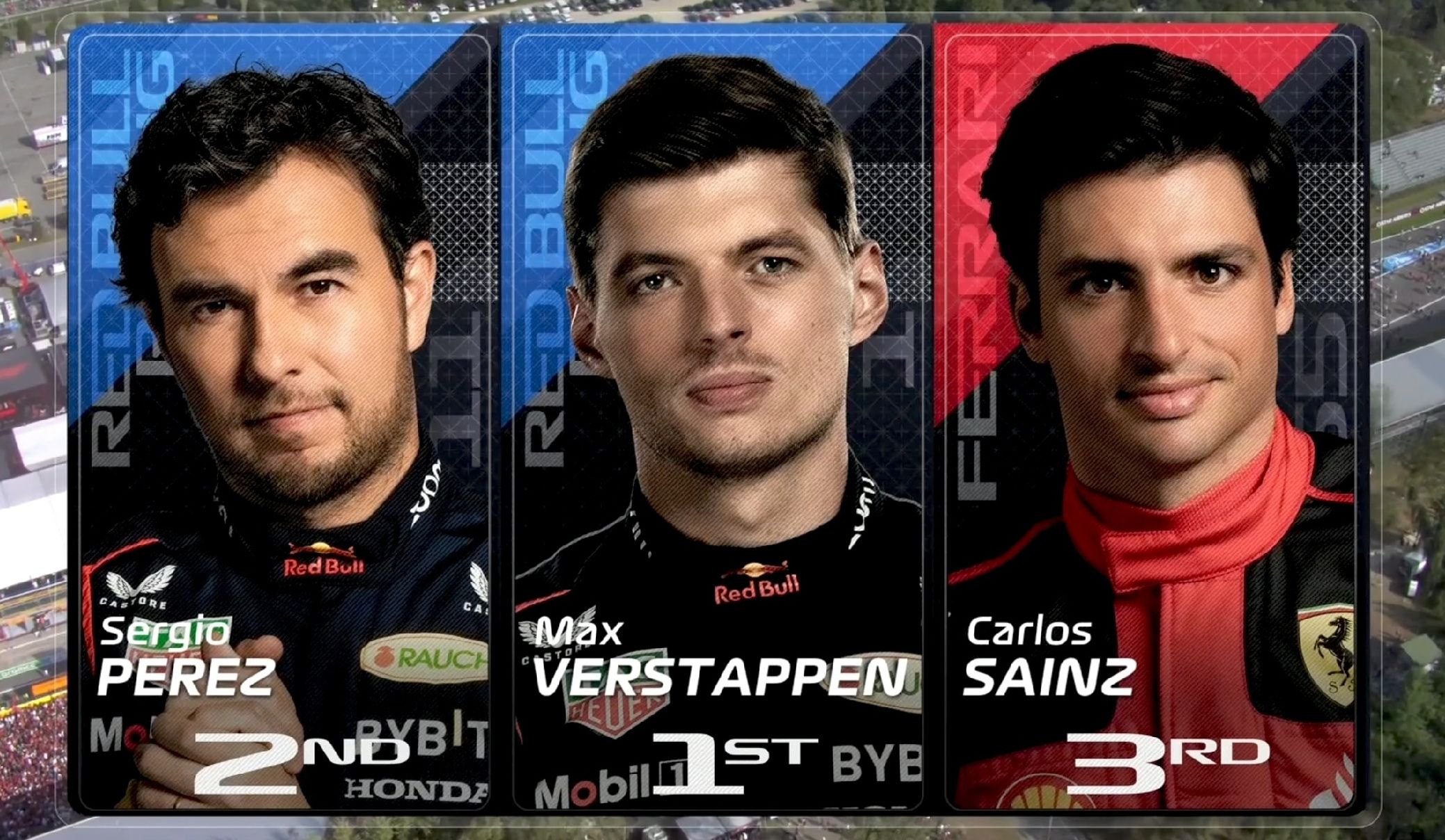 Подиум Гран-при Италии 2023 смотреть онлайн