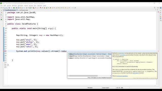 Java 8 interview Questions - Sum of the values of a Map (2021) смотреть онлайн