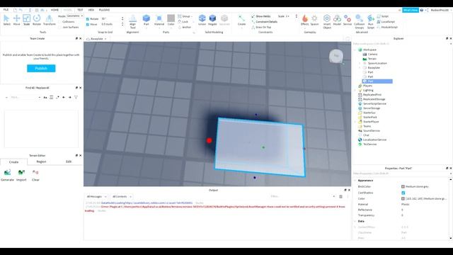 Как сделать и опубликовать игру | Roblox tutorial #1 смотреть онлайн